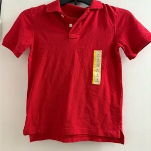 Boys red Cherokee polo.